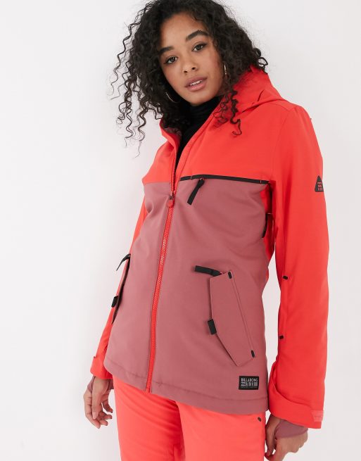 Billabong snow jacket clearance womens