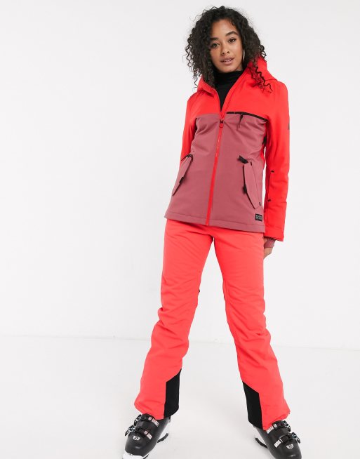 Bright pink ski discount jacket