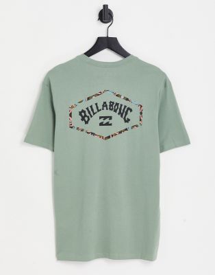 Billabong Exit Arch t-shirt in green