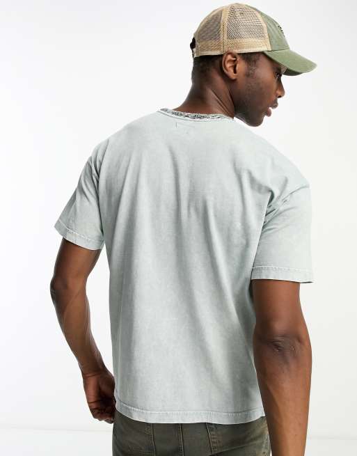 Billabong – Felix – T-Shirt in Grau mit Rundhalsausschnitt, 2 von 4