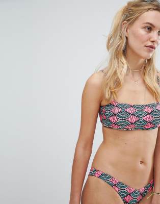 Billabong Floral Bikini Bottom-Multi