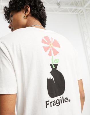 Billabong fragile t-shirt in white - ASOS Price Checker