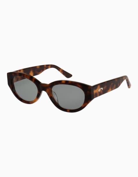 Billabong Jesso sunglasses in shiny tortoise/green - view 1
