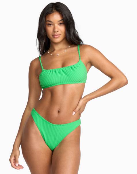 Billabong Josie in the loop skimpy hike bikini bottom and top set - view 1