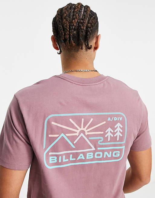 T-Shirts & Vests Billabong Landscape t-shirt in purple 