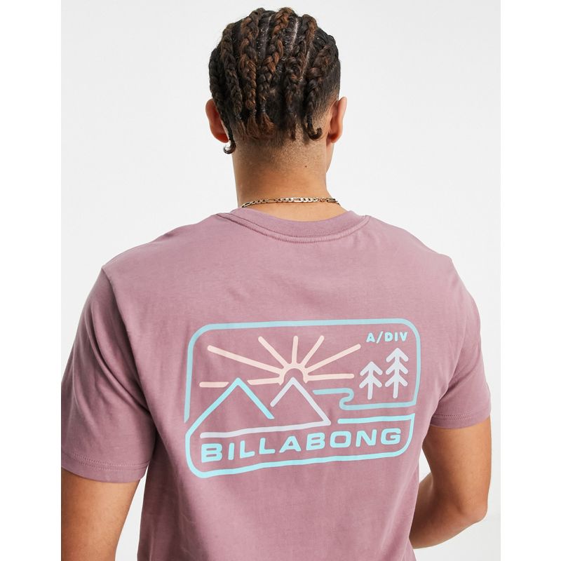T-shirt e Canotte 1ds1t Billabong - Landscape - T-shirt viola