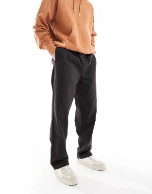 Billabong Larry Twill Pant in Raven-Black
