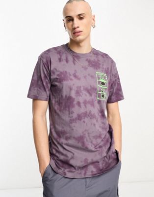 Billabong L.O.T.R. t-shirt in purple - ASOS Price Checker