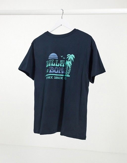 Billabong Lounge t-shirt in navy