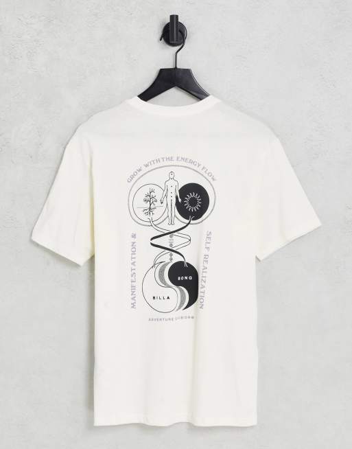 Billabong – Manifest – T-Shirt in gebrochenem Weiß