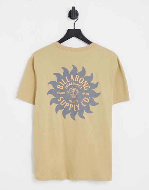 Billabong Mirage t-shirt in yellow