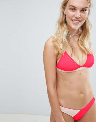 billabong pink bikini