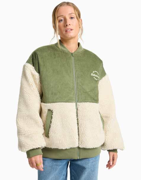 Billabong – New Wave – Oversize-Bomberjacke in Whitecap - view 1