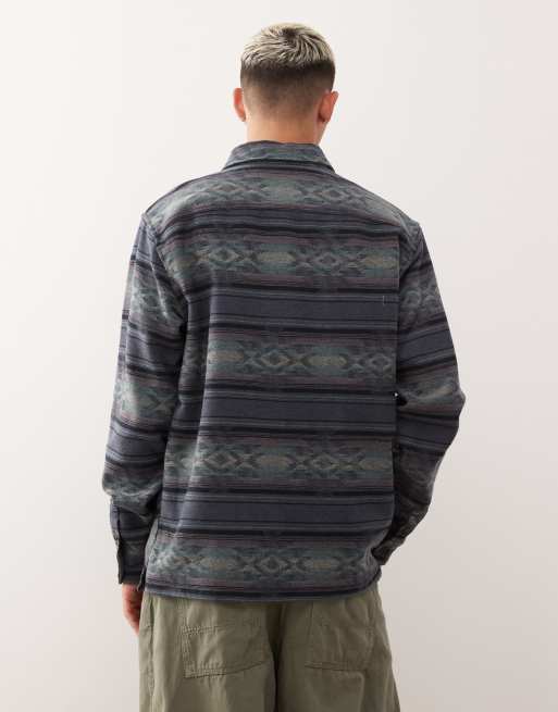 Billabong - Offshore - Chemise en flanelle à motif jacquard - Noir, 3 de 5