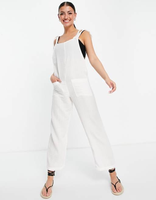 Tie store up jumpsuit