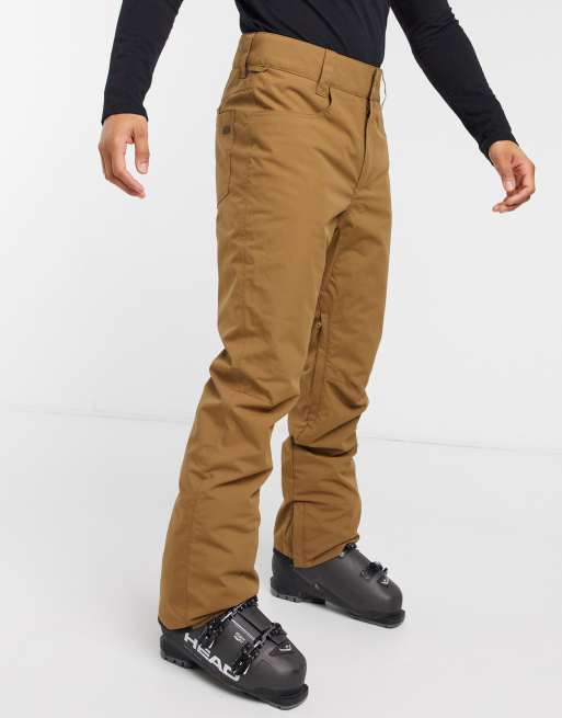 Pantalon de ski marron new arrivals