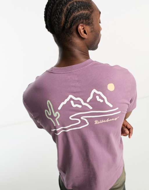 Billabong – Panorama – T-Shirt in Rosa