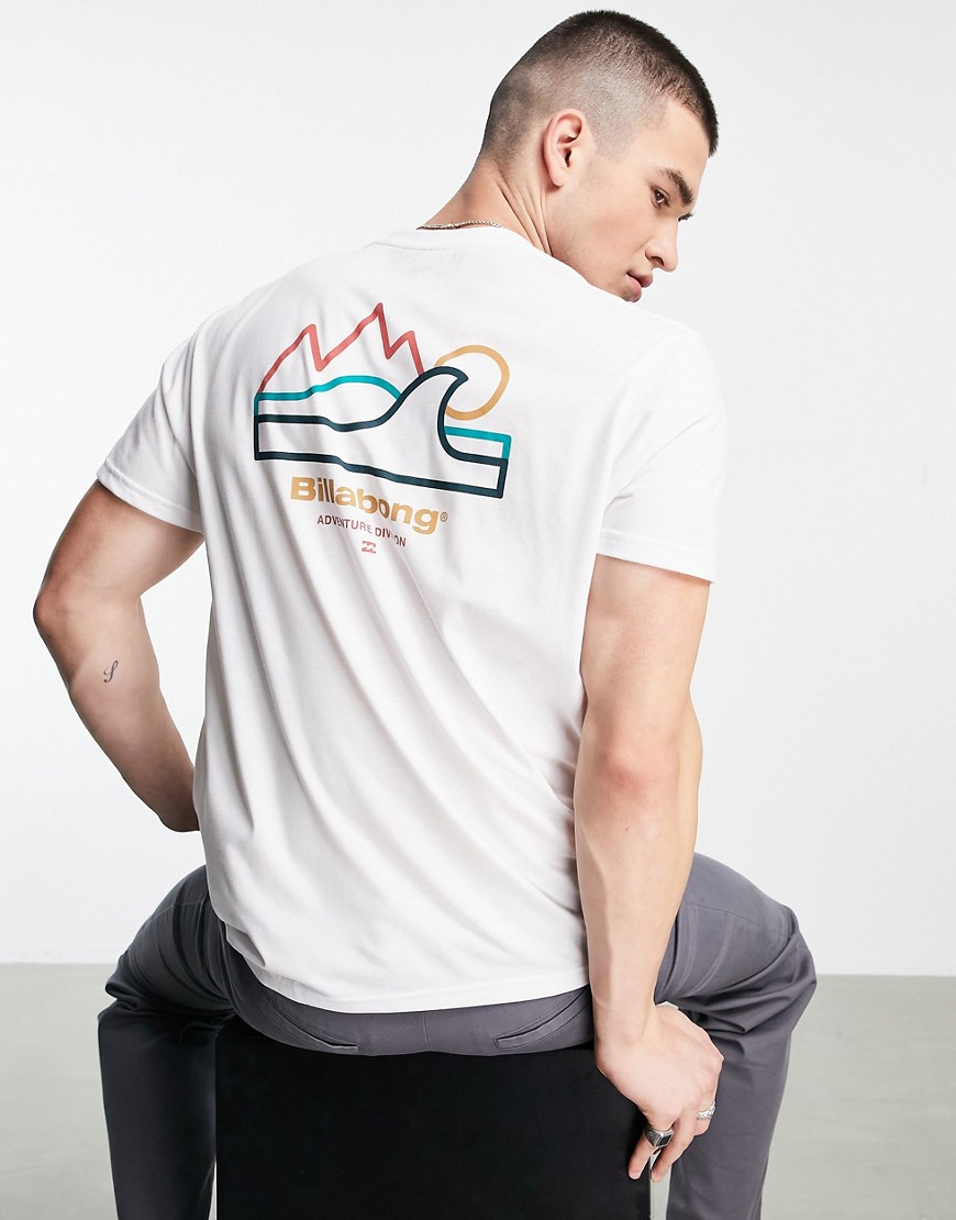 Billabong Peak Wave t-shirt in white