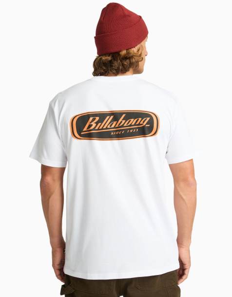Billabong Runner up short sleeve t-shirt in white