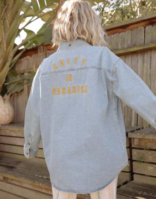 Billabong - Salty Blonde - Camicia in denim