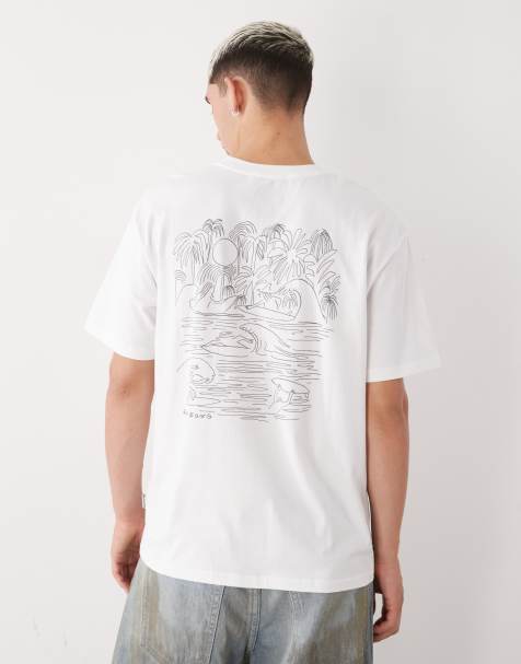 Billabong Scenes regular short sleeve t-shirt in white
