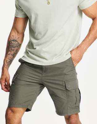 Billabong Billabong Scheme cargo shorts in khaki-Green
