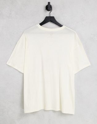 Tops Billabong - Shine Bright - T-shirt oversize - Blanc