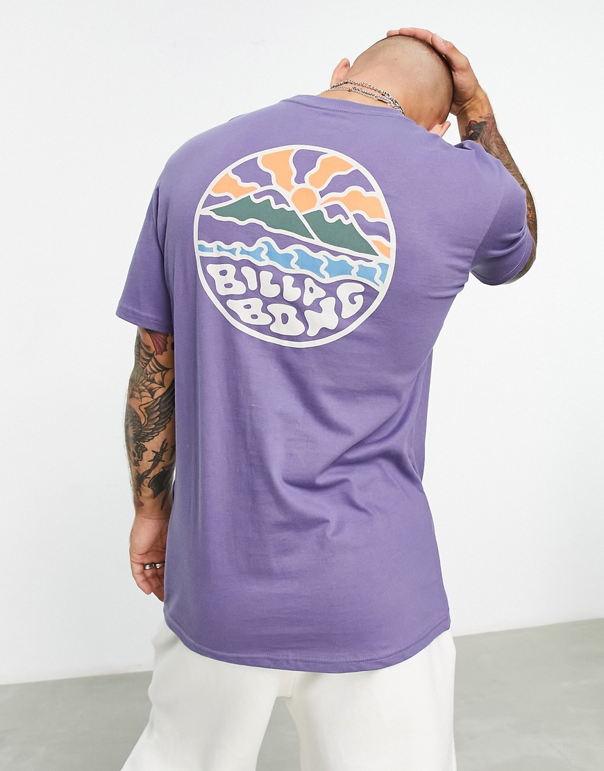 Billabong Shine T-shirt in purple
