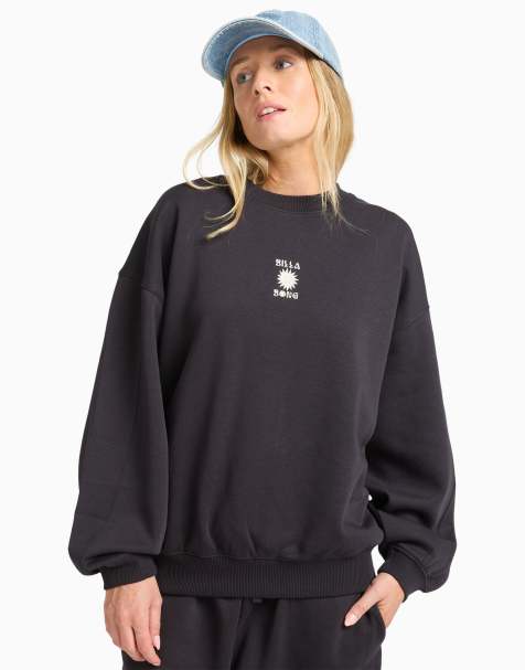 Billabong – So Sunny Kendal – Sweatshirt in Black Pebble - view 1