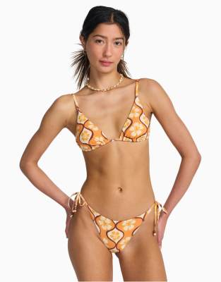 Billabong - Sol Groove - Knappe Bikinihose in Tangerine-Orange