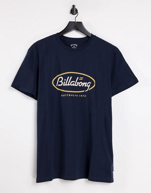 Billabong SS State Beach t-shirt in navy