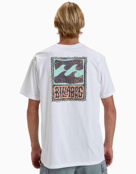 Billabong – Stamp – Kurzärmliges T-Shirt in Weiß - view 1