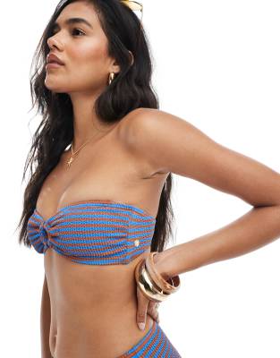 Billabong - Summer High - Stribet og blå bikini - view 1
