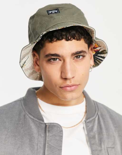 Billabong Sundays reversible bucket hat in khaki | ASOS