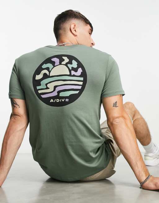 Billabong - Sundown - Kakifarvet T-shirt