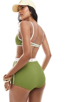 Billabong Sunrays Tami Underwire Bikini Top In Green