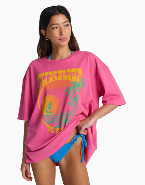 Billabong Sunrise to sunset 2 short sleeve t-shirt in guava - view 1