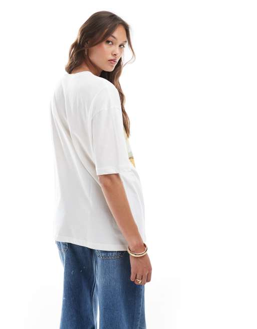 Billabong - Sunset Mind - Hvid T-shirt med korte ærmer, 4 af 4