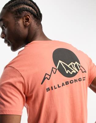 Billabong sunset t-shirt in orange