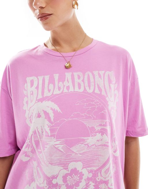 売れ筋商品|||ルーデレイン カットソー トップス レディース Women's Crew Neck T-Shirt Orchid Bloom Buy Pink Oversized Relaxed Fit Boxy Heavyweight Crew Neck T