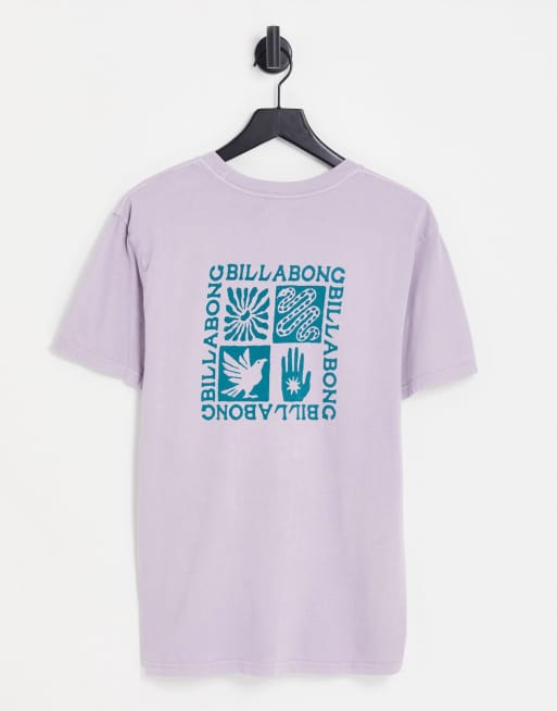 Billabong Synenergy T-shirt in lilac