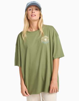 Billabong - Take A Tour - Kurzärmliges T-Shirt in Luv Army-Grün