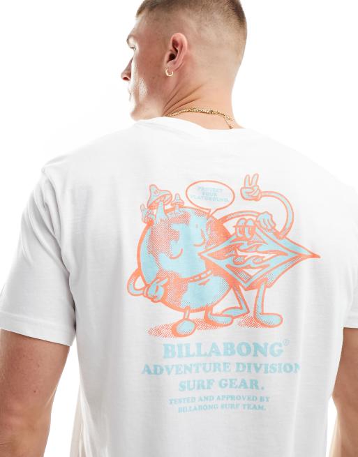 Billabong Take Care t-shirt in white