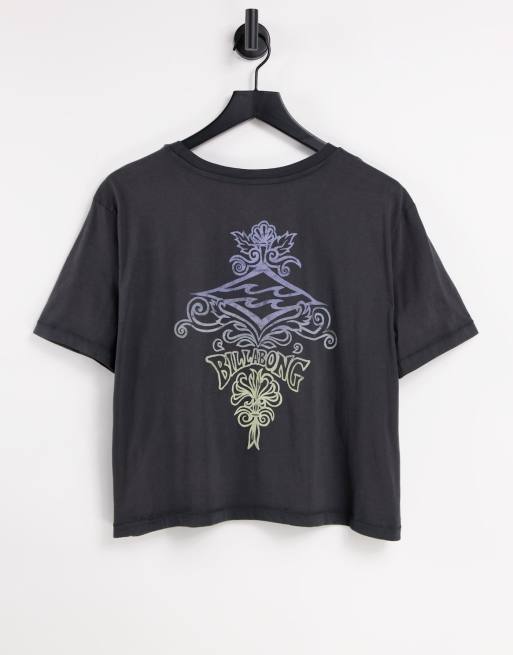 Billabong - Under Ocean - T-shirt in gebroken zwart