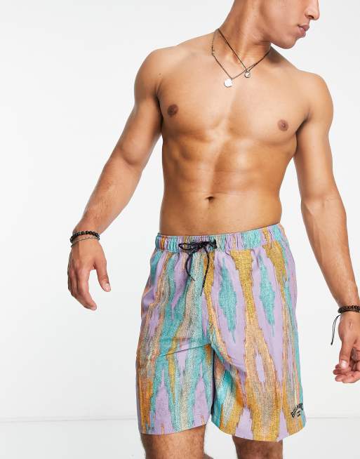 Billabong Wasted Times Bunte Boardshorts ASOS