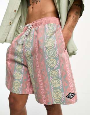 Billabong wasted times swim shorts in multi