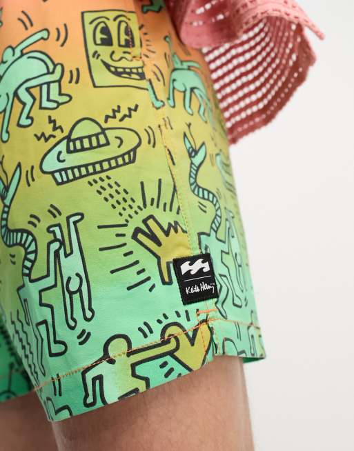 UltimatePaintbrush Keith Haring Swim Trunks