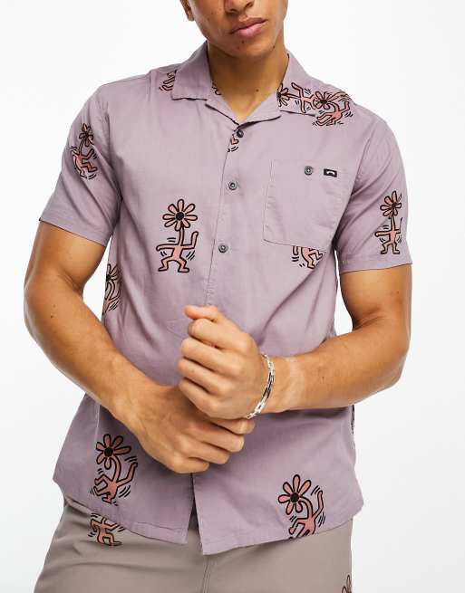 Billabong short sleeve hot sale button down