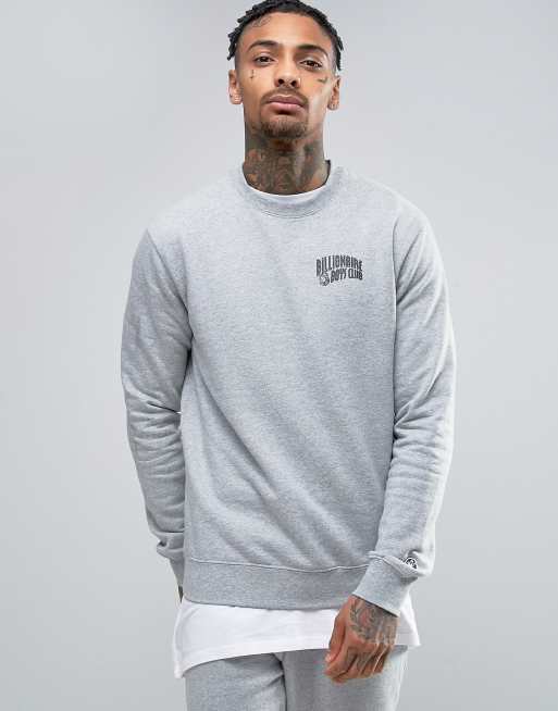 Grey billionaire club discount sweatshirt