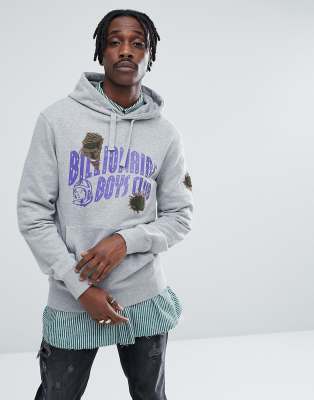 billionaire boys club jumper grey